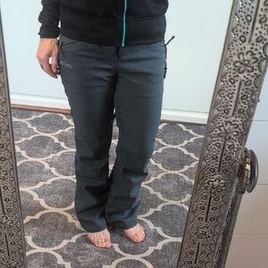 Volcom Women's Dark Gray Straight Leg Jeans